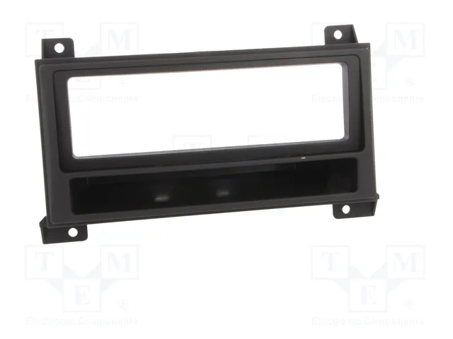 METRA Bastidor de montaje de radio 1 DIN para Dodge y Jeep, negro mate