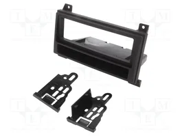 METRA Bastidor de montaje de radio 1 DIN para Dodge y Jeep, negro mate