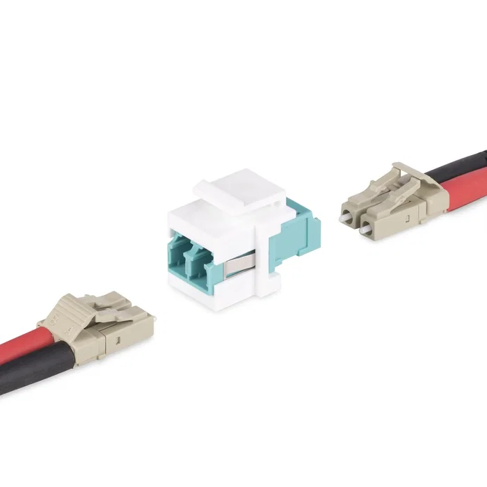 StarTech LC/LC Keystone Adaptador de Fibra Óptica Dúplex Blanco StarTech LC/LC Keystone Adaptador de Fibra Óptica Dúplex Blanco