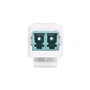 StarTech LC/LC Keystone Adaptador de Fibra Óptica Dúplex Blanco