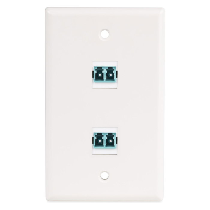 StarTech DMFKSLCLCCOUPLER Acoplador Keystone de Fibra LC a LC Blanco StarTech DMFKSLCLCCOUPLER Acoplador Keystone de Fibra LC a LC Blanco