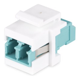 StarTech DMFKSLCLCCOUPLER Acoplador Keystone de Fibra LC a LC Blanco