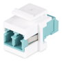 StarTech DMFKSLCLCCOUPLER Acoplador Keystone de Fibra LC a LC Blanco
