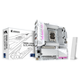 GIGABYTE B860M AORUS ELITE WF6E ICE Placa Base Micro-ATX con Intel B860 para Intel Core Ultra, DDR5 hasta 9200MHz, PCIe 5.0, LAN 2.5GbE, Wi-Fi 6E y USB 4, en color blanco