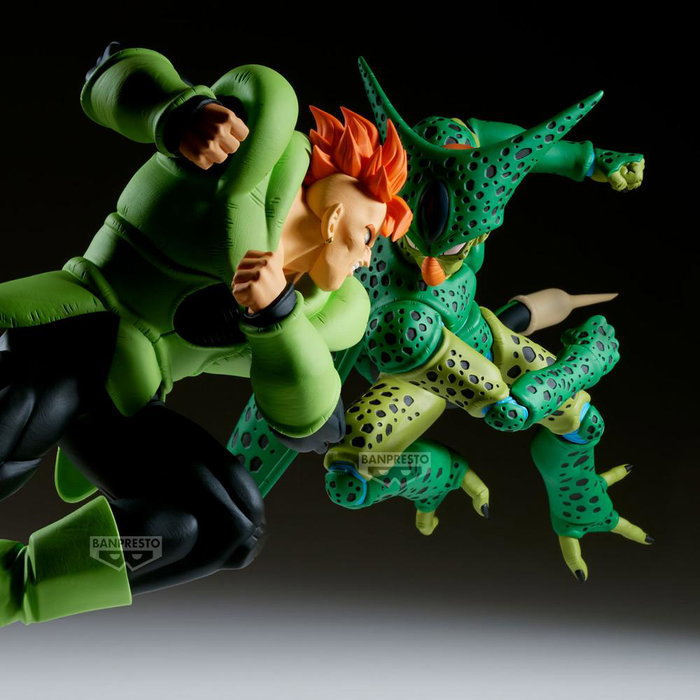 Banpresto Figura Cell Match Makers Dragon Ball Z (Vs Android 16) 16cm
