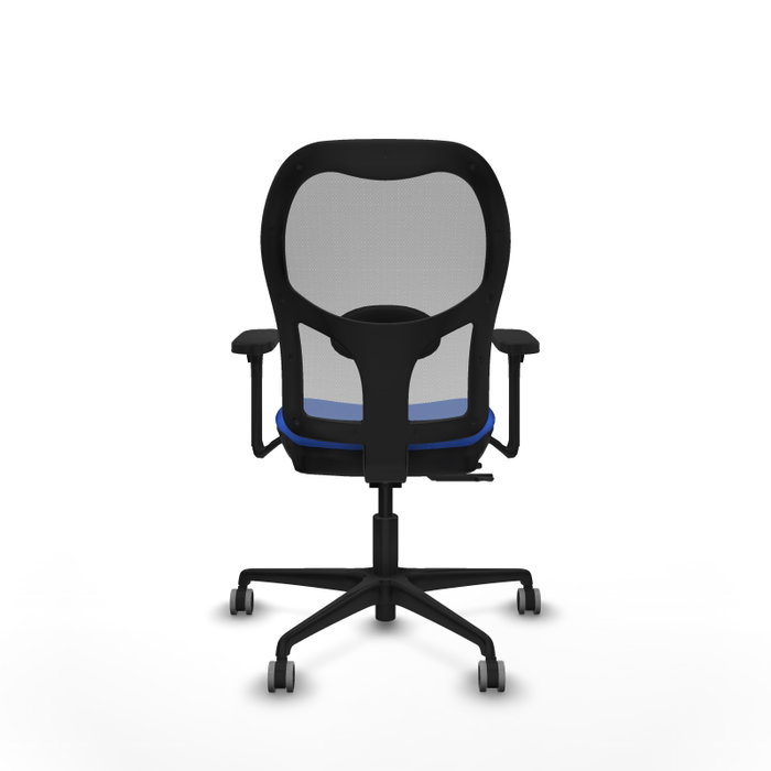 PIQUERAS Y CRESPO Silla de oficina Jorquera con mecanismo Sincro/Traslack, Azul y Gris PIQUERAS Y CRESPO Silla de oficina Jorquera con mecanismo Sincro/Traslack, Azul y Gris