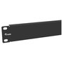 Equip Panel ciego 1U armario rack 10" color negro
