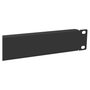 Equip Panel ciego 1U armario rack 10" color negro