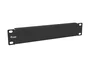 Equip 327530 Panel ciego para armario rack 1U, 10" (25,4 cm), color negro, acero, pieza individual, accesorio de bastidor