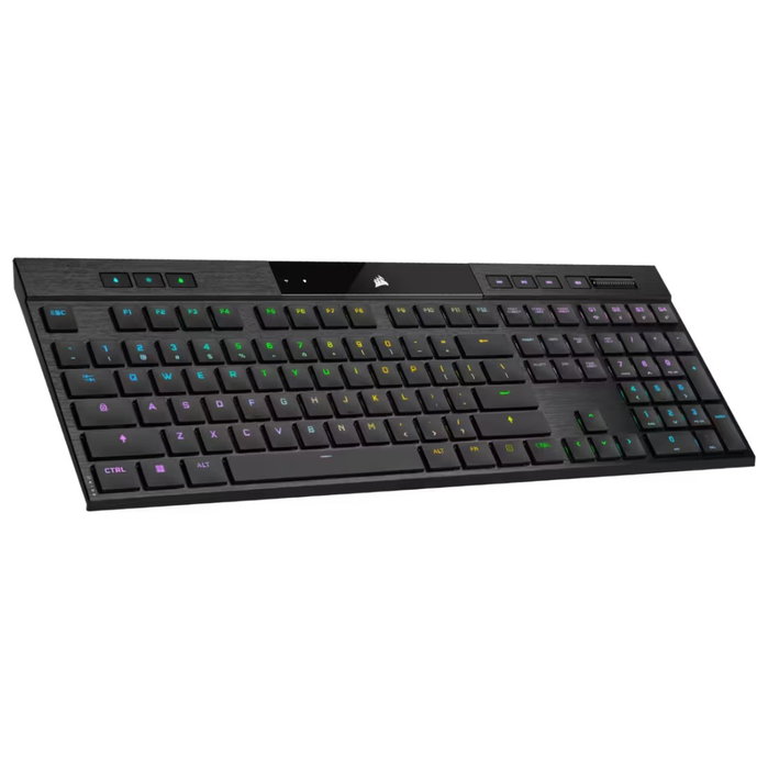 Corsair K100 Air Wireless Teclado Gaming Mecánico Cherry MX Ultra Low Profile Táctil Negro Corsair K100 Air Wireless Teclado Gaming Mecánico Cherry MX Ultra Low Profile Táctil Negro