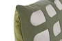 DKD Home Decor Cojín PU Verde 45x10x45