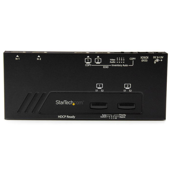 StarTech VS222HD4K Switch Matricial HDMI 2x2 4K Ultra HD StarTech VS222HD4K Switch Matricial HDMI 2x2 4K Ultra HD