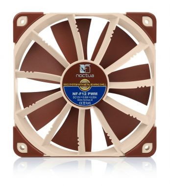 Noctua NF-F12PWM Ventilador 120mm PWM 300-1500RPM para Caja de Ordenador