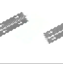 BISAGRAS EN GENERAL Bisagra Zincada 5005 2.1/2 60X35X1 Hierro Acabado Zincado Para Puertas y Muebles