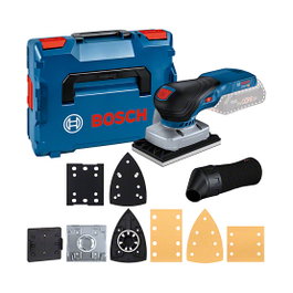 Bosch GSS 18V-13 Professional Lijadora Orbital de Vibración solo con L-BOXX