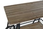 DKD Home Decor Consola Vintage Natural Negro 45 x 81 x 100 cm