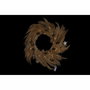 DKD Home Decor Corona de Flor Seca LED Natural 60x5x60, Surtido de 2