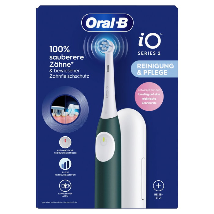 Oral-B iO Serie 2 Forest Green con Estuche de Viaje