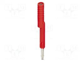PHOENIX CONTACT PAI-4-FIXRD Toma de prueba roja