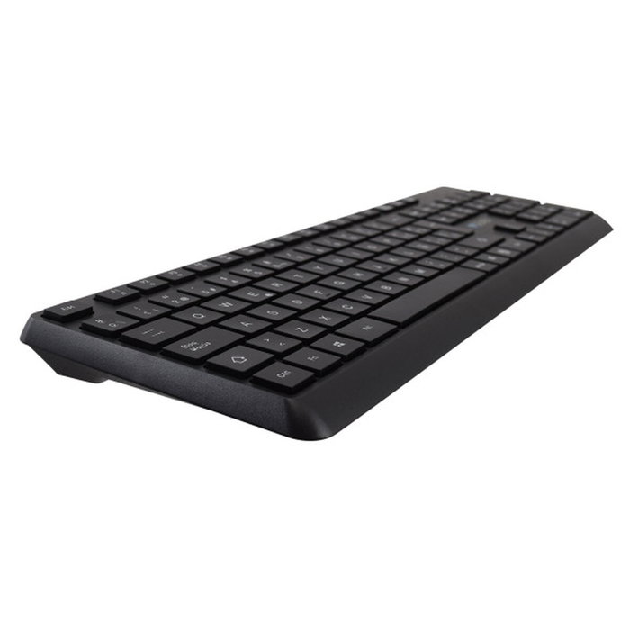 V7 Combo de teclado y ratón inalámbricos CKW350ES Negro