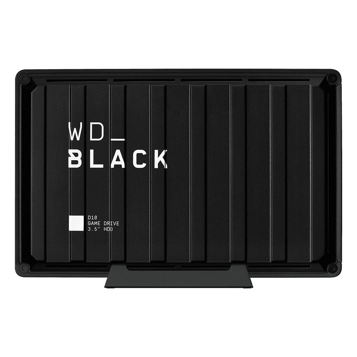 Western Digital WD_BLACK D10 8TB Disco Duro Externo para Gaming, USB 3.2, 3.5 Pulgadas, Negro - Game Drive
