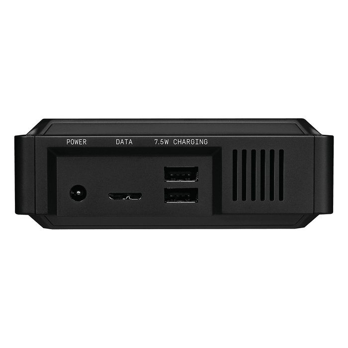 Western Digital WD_BLACK D10 8TB Disco Duro Externo para Gaming, USB 3.2, 3.5 Pulgadas, Negro - Game Drive