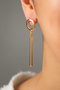 Heliophilia Silver CKP9068 Pendientes de metal, 2,9 cm de largo