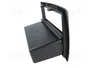 PER.PIC. Bastidor de montaje de radio para Renault Megane II, 2 ISO, negro