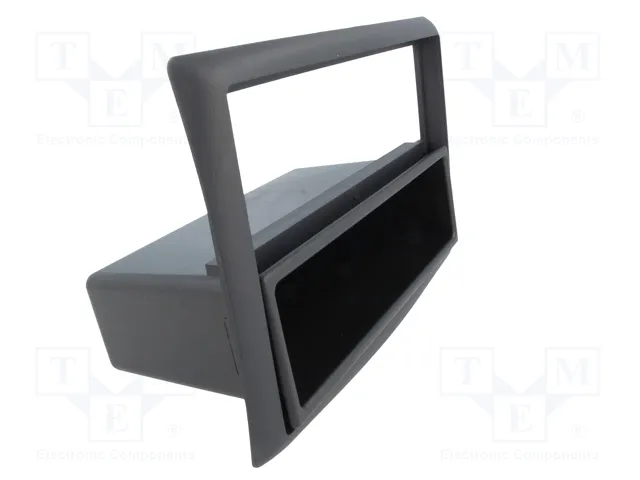 PER.PIC. Bastidor de montaje de radio para Renault Megane II, 2 ISO, negro PER.PIC. Bastidor de montaje de radio para Renault Megane II, 2 ISO, negro