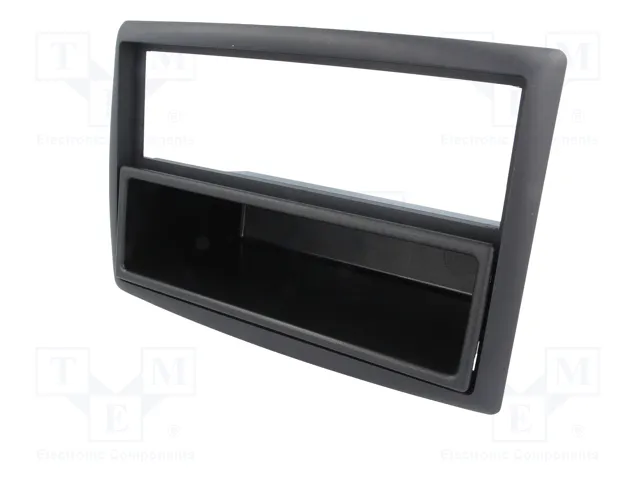 PER.PIC. Bastidor de montaje de radio para Renault Megane II, 2 ISO, negro PER.PIC. Bastidor de montaje de radio para Renault Megane II, 2 ISO, negro