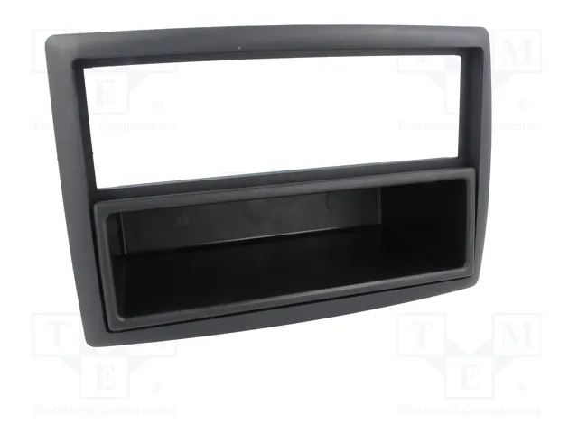 PER.PIC. Bastidor de montaje de radio para Renault Megane II, 2 ISO, negro PER.PIC. Bastidor de montaje de radio para Renault Megane II, 2 ISO, negro