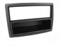 PER.PIC. Bastidor de montaje de radio para Renault Megane II, 2 ISO, negro