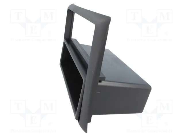 PER.PIC. Bastidor de montaje de radio para Renault Megane II, 2 ISO, negro PER.PIC. Bastidor de montaje de radio para Renault Megane II, 2 ISO, negro