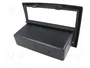 PER.PIC. Bastidor de montaje de radio para Renault Megane II, 2 ISO, negro