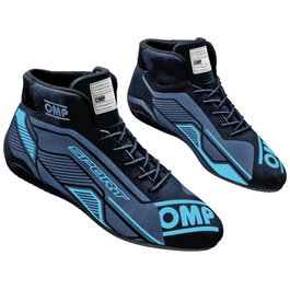 Omp OMPIC0-0829-A01-275-41 Zapatillas Deportivas FIA 8856-2018 Negro-Cian Talla 41