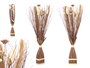 Giftdecor Ramillete Cuadrado Marron 14 x 100 x 10 cm (Set de 4)