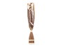 Giftdecor Ramillete Cuadrado Marron 14 x 100 x 10 cm (Set de 4)