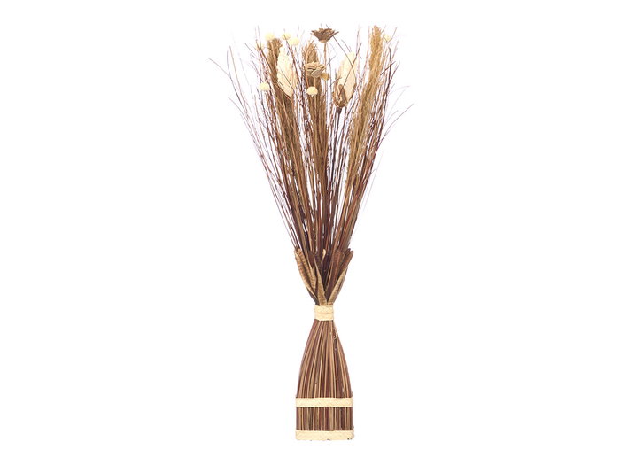 Giftdecor Ramillete Cuadrado Marron 14 x 100 x 10 cm (Set de 4)