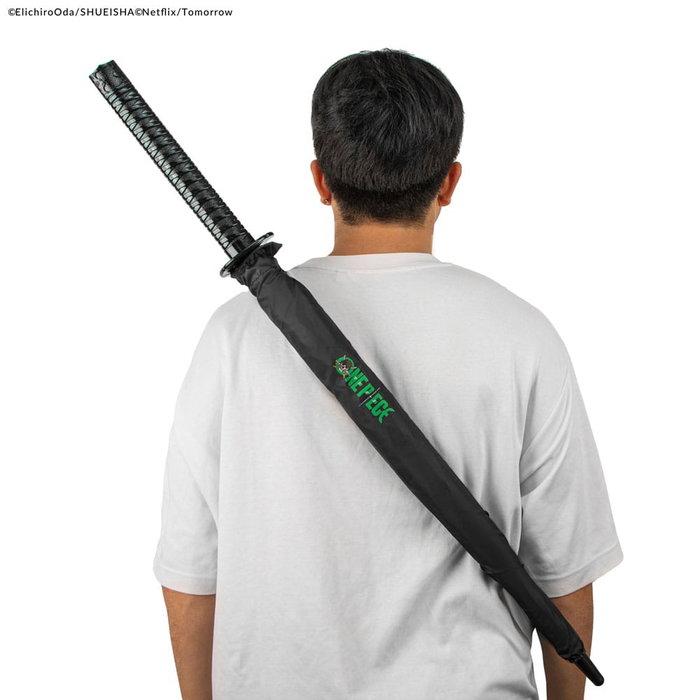 One Piece Paraguas Zoro Black Sword