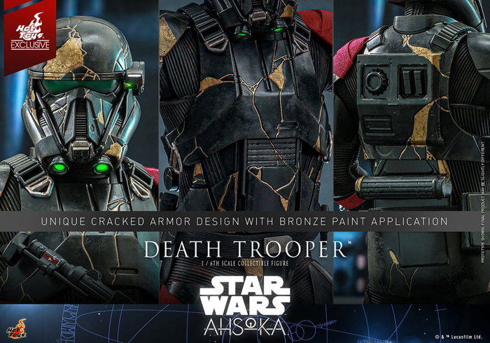 Star Wars: Ahsoka Figura Television Masterpiece 1/6 Death Trooper Hot Toys Exclusive 31 cm
