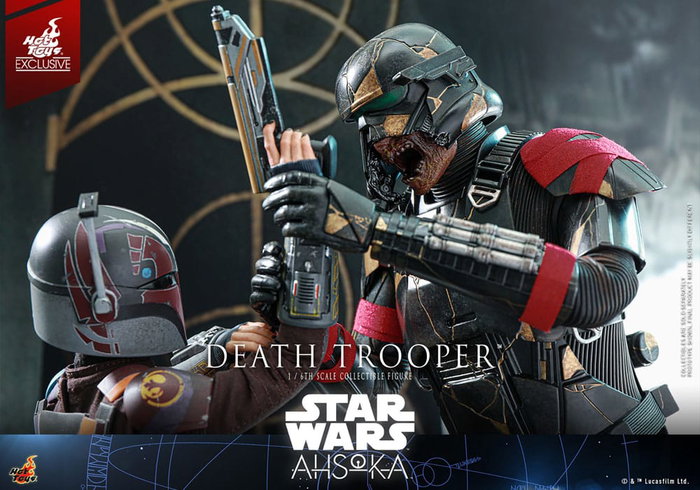 Star Wars: Ahsoka Figura Television Masterpiece 1/6 Death Trooper Hot Toys Exclusive 31 cm