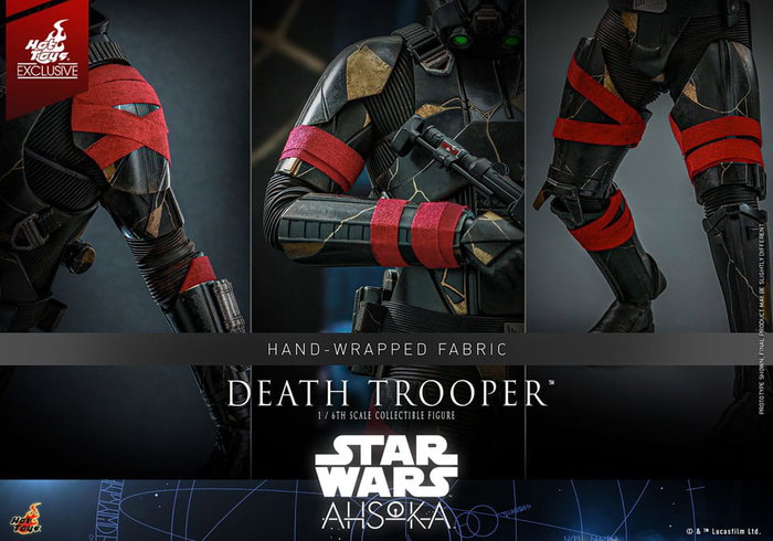 Star Wars: Ahsoka Figura Television Masterpiece 1/6 Death Trooper Hot Toys Exclusive 31 cm