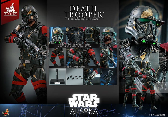 Star Wars: Ahsoka Figura Television Masterpiece 1/6 Death Trooper Hot Toys Exclusive 31 cm