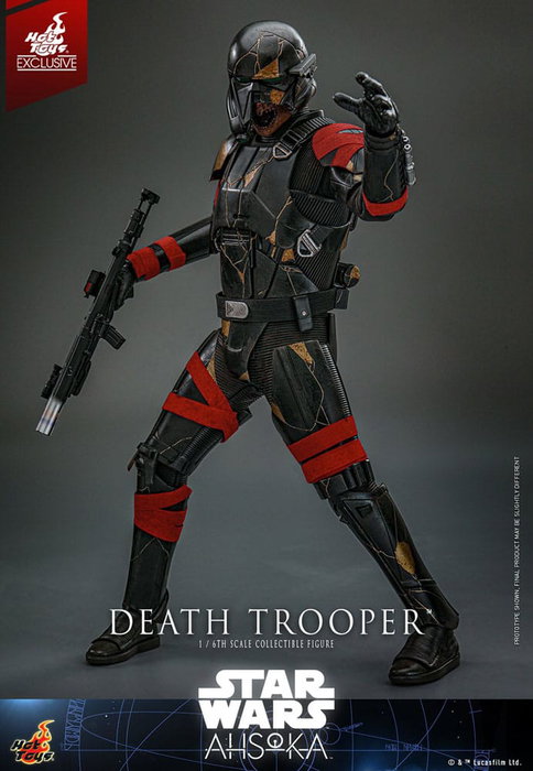 Star Wars: Ahsoka Figura Television Masterpiece 1/6 Death Trooper Hot Toys Exclusive 31 cm