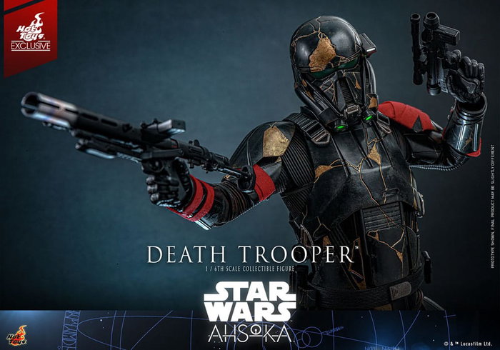 Star Wars: Ahsoka Figura Television Masterpiece 1/6 Death Trooper Hot Toys Exclusive 31 cm