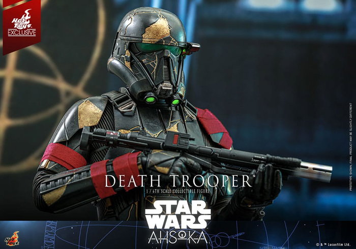 Star Wars: Ahsoka Figura Television Masterpiece 1/6 Death Trooper Hot Toys Exclusive 31 cm