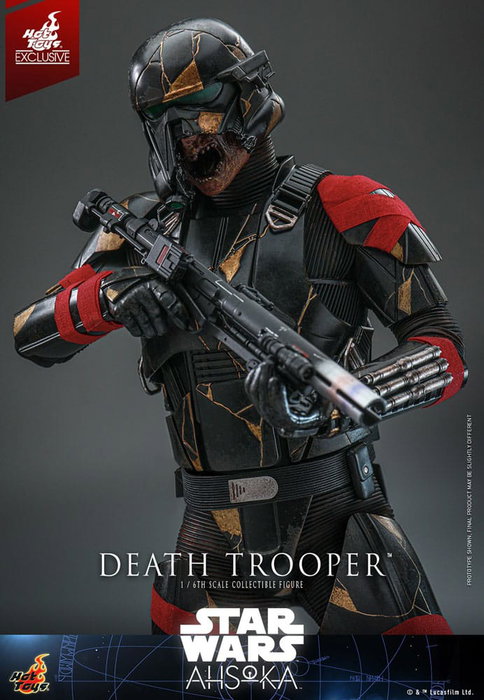Star Wars: Ahsoka Figura Television Masterpiece 1/6 Death Trooper Hot Toys Exclusive 31 cm