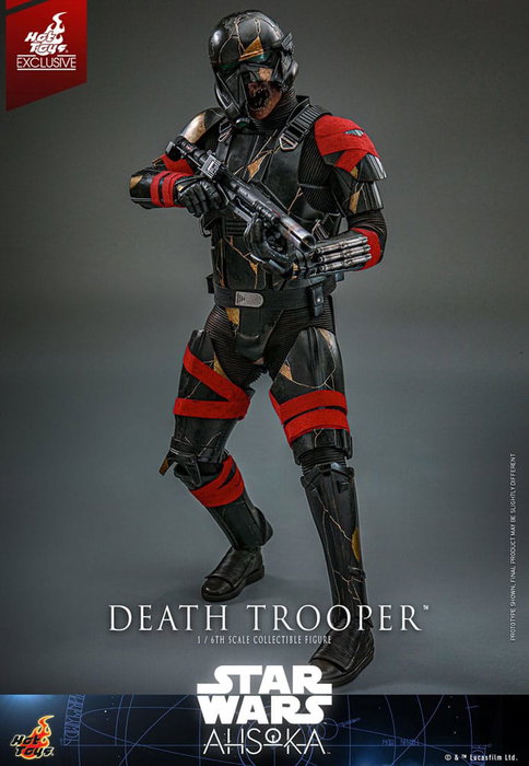 Star Wars: Ahsoka Figura Television Masterpiece 1/6 Death Trooper Hot Toys Exclusive 31 cm