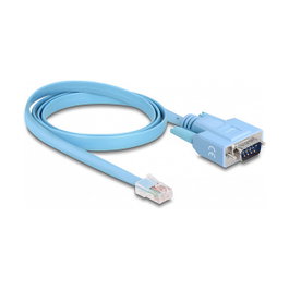 DeLOCK Adaptador RS-232 DB9 macho a 1 x Serie RS-232 RJ45 macho 1 m