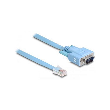 DeLOCK Adaptador RS-232 DB9 macho a 1 x Serie RS-232 RJ45 macho 1 m DeLOCK Adaptador RS-232 DB9 macho a 1 x Serie RS-232 RJ45 macho 1 m